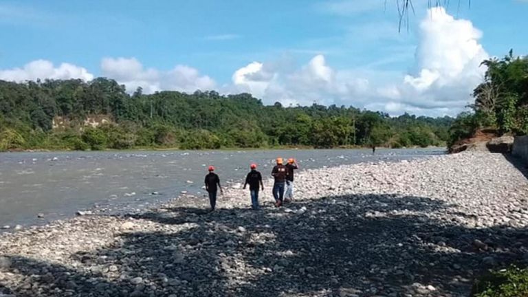 Les sections locales parcourent la région à la recherche de survivants du pont effondré