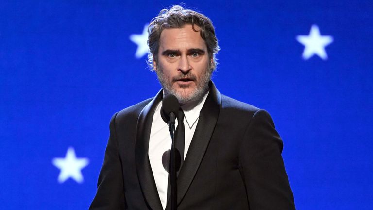 Joaquin Phoenix a été nommé meilleur acteur pour Joker au Critics & # 39; Choice Awards