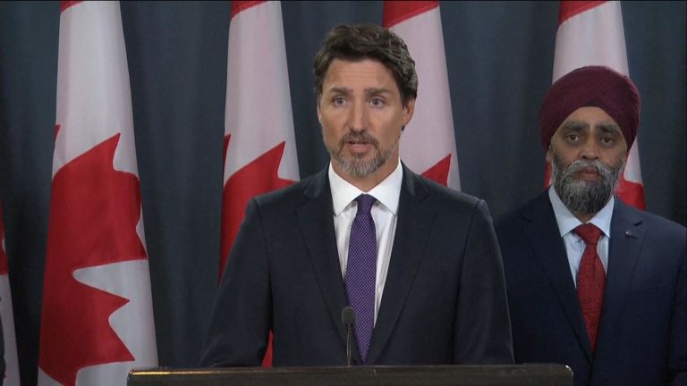Le premier ministre du Canada, Justin Trudeau 