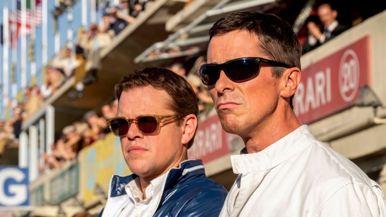 Matt Damon et Christian Bale dans Le Mann 66