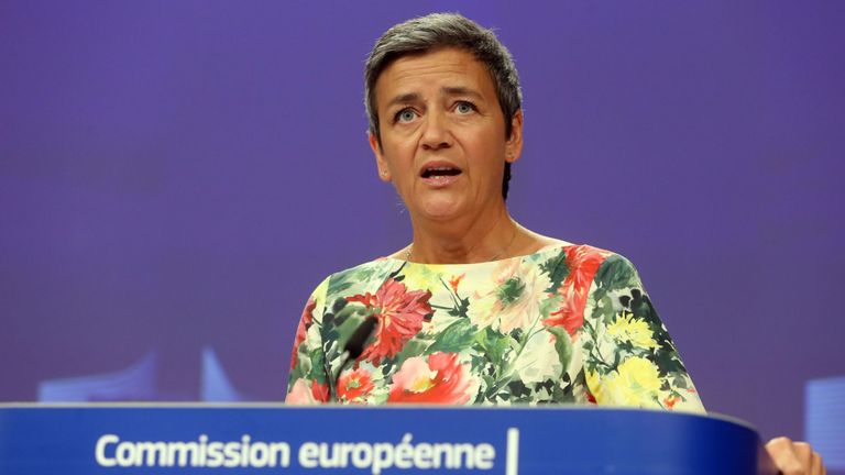 Le renouvellement de la nomination de Margrethe Vestager devrait déclencher une réaction négative des États-Unis
