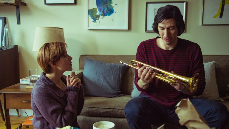 Scarlett Johansson et Adam Driver dans Marriage Story. Pic: Netflix