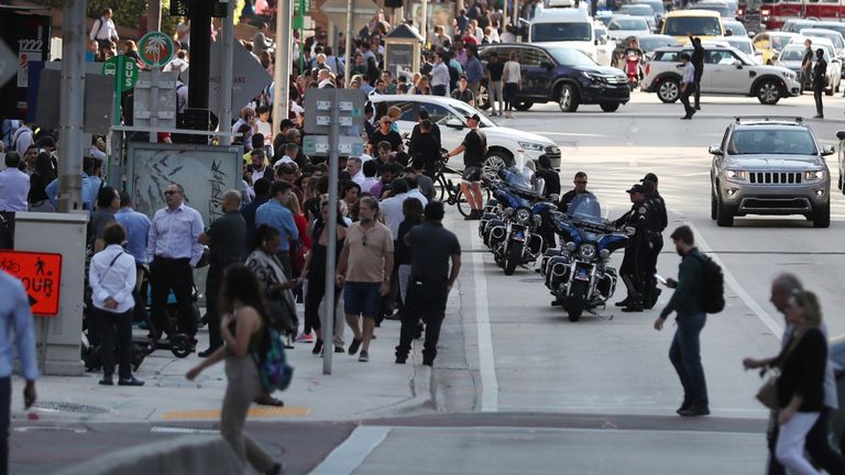 Aucune blessure ni fermeture de route n'a été signalée à Miami