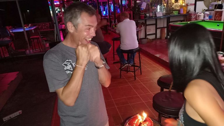 Un ami a partagé un instantané de M. McLaren pour son anniversaire. Photo: Facebook / Mike Cooperman
