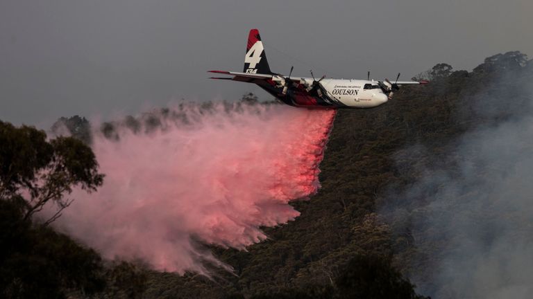 Un avion-citerne à eau a disparu lors de la lutte contre les feux de brousse en Australie. Fichier photo