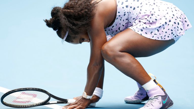 Williams & # 39; les émotions étaient évidentes pendant le match