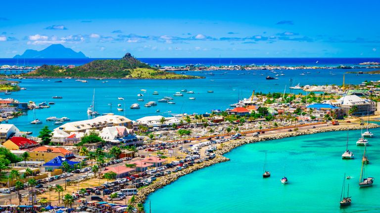 Le sauvetage aurait eu lieu près de St Martin dans les Caraïbes