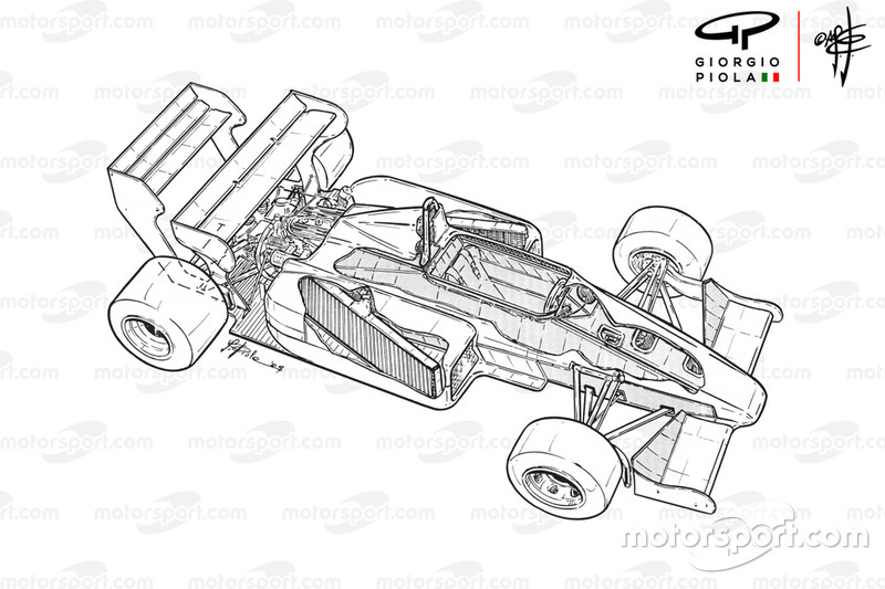 Toleman TG184 1984 aperçu détaillé