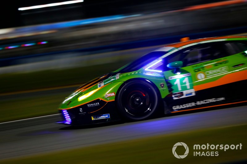 # 11 GRT Grasser Racing Team Lamborghini Huracan GT3, GTD: Richard Heistand, Steijn Schothorst, Albert Costa, Franck Perera