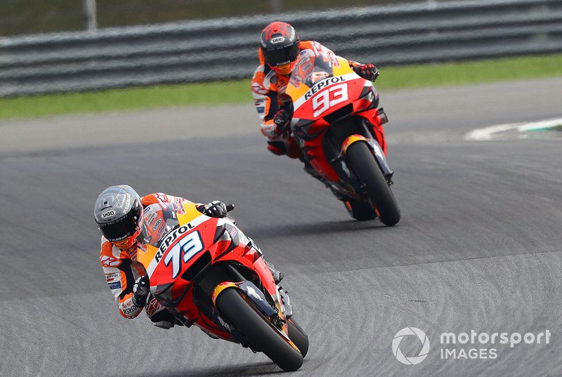 Alex Marquez, équipe Repsol Honda, Marc Marquez, équipe Repsol Honda