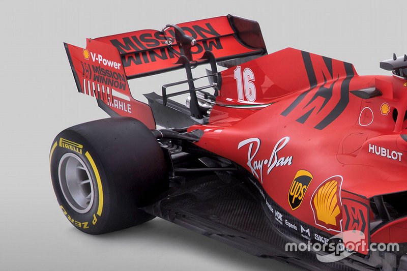 Détail arrière de la Ferrari SF1000 