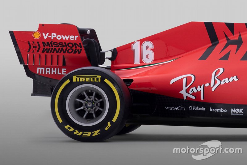 Détail arrière de la Ferrari SF1000