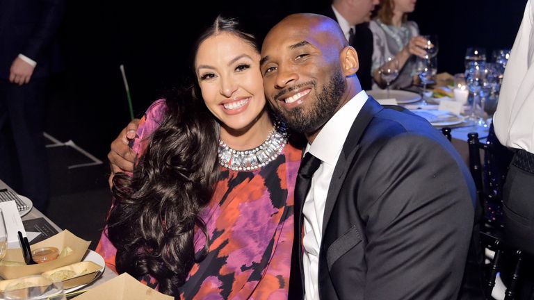 Vanessa et Kobe Bryant se sont mariés en 2001