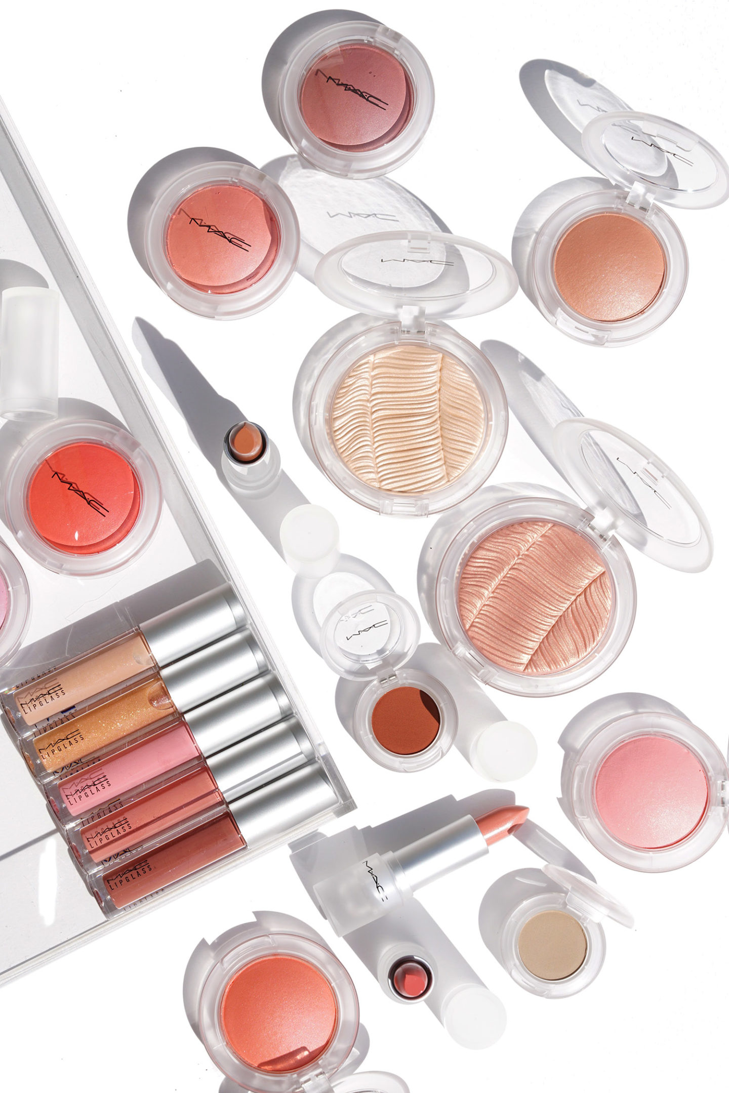 Collection MAC forte et claire et blush play glow