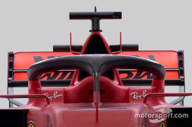 Détail du halo Ferrari SF1000 