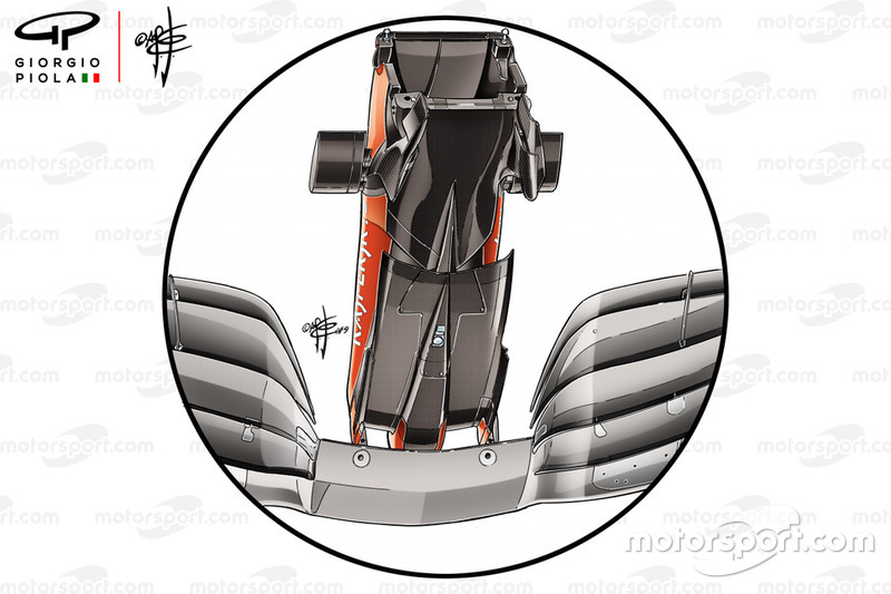 Ferrari SF90, nez avant en dessous