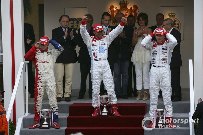 Gagnants: Lewis Hamilton, ART Grand Prix, Franck Perera, DAMS, Alexandre Premat, ART Grand Prix