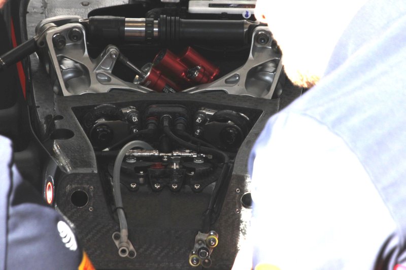 Détail avant du Red Bull Racing RB16