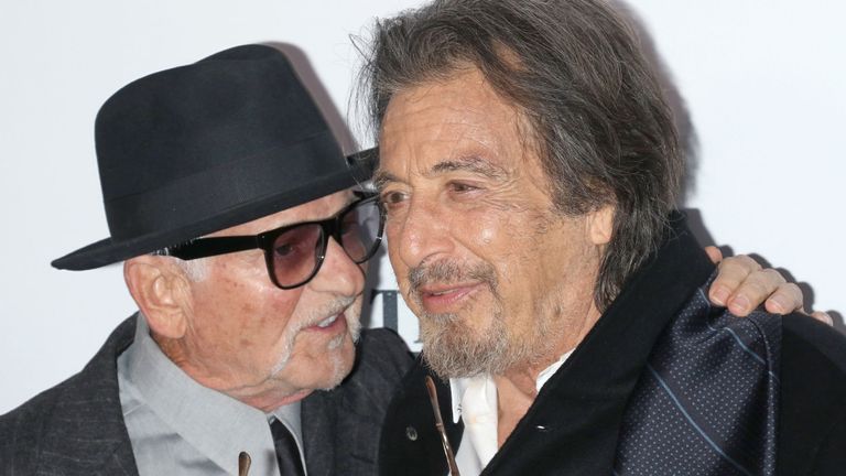 L'Irlandais partage Joe Pesci et Al Pacino