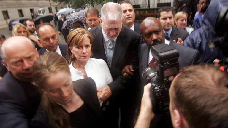 Ebbers a été condamné à 25 ans de prison à la suite de sa condamnation en 2005, mais a été libéré début décembre pour mauvaise santé