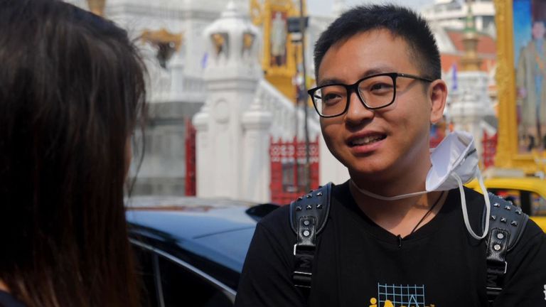 L'activité de guide de Zifan Yang en Thaïlande s'est tarie car il n'y a pas de touristes chinois à cause du coronavirus