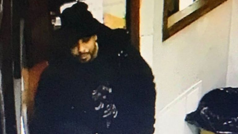 Image du suspect présumé