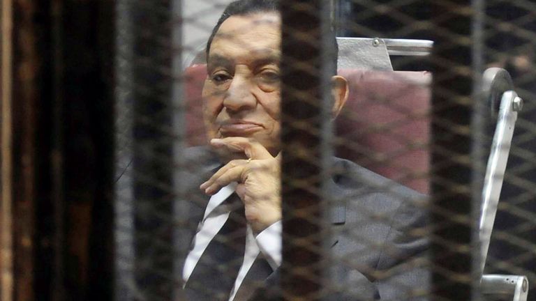 Hosni Moubarak a été emprisonné pendant des années après avoir été évincé