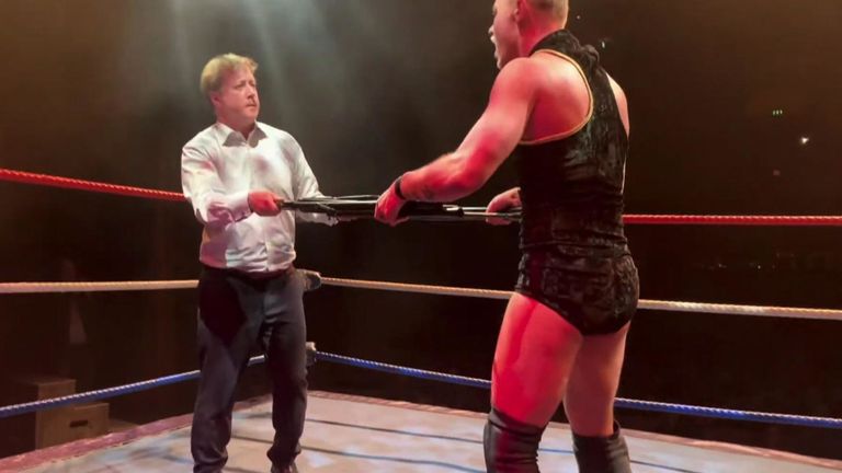 Paul Bristow MP est entré dans le ring de lutte