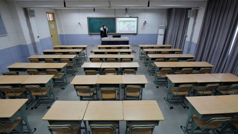 École fermée
