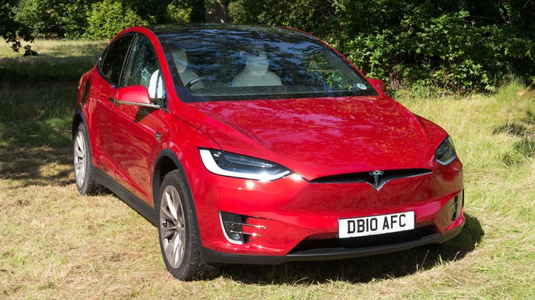 Tesla Model X 2017.