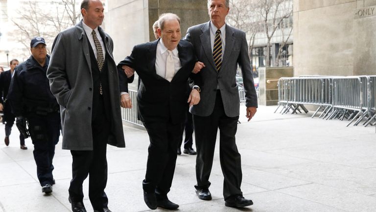 Harvey Weinstein a été aidé au tribunal de New York