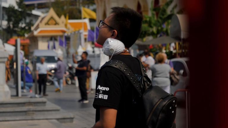 L'activité de guide de Zifan Yang en Thaïlande s'est tarie car il n'y a pas de touristes chinois à cause du coronavirus