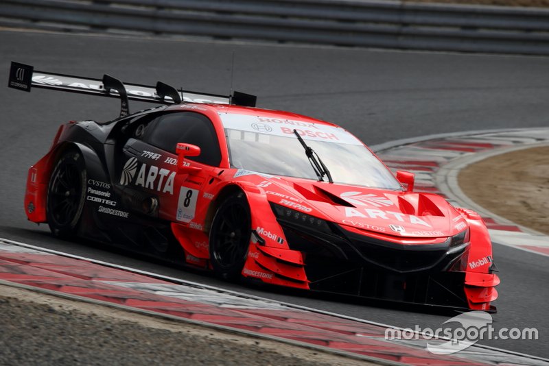 # 8 Autobacs Racing Team Aguri Honda NSX-GT: Tomoki Nojiri, Nirei Fukuzumi 