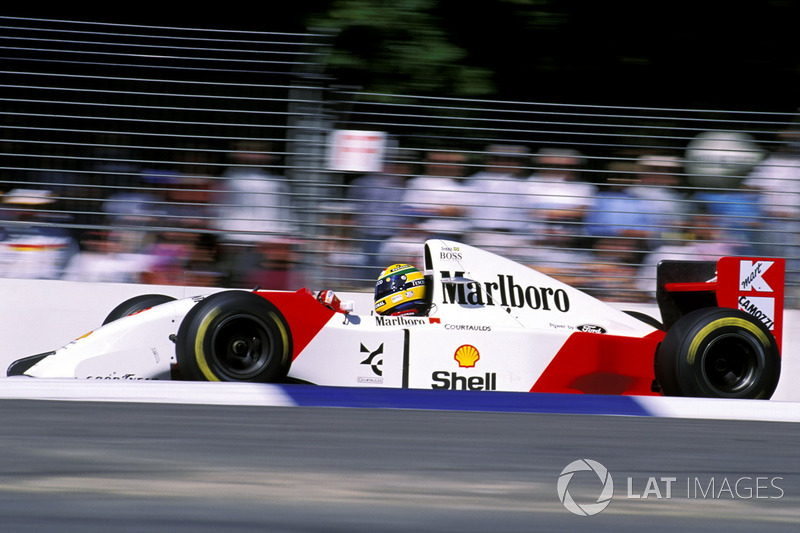 Ayrton Senna, McLaren MP4 / 8