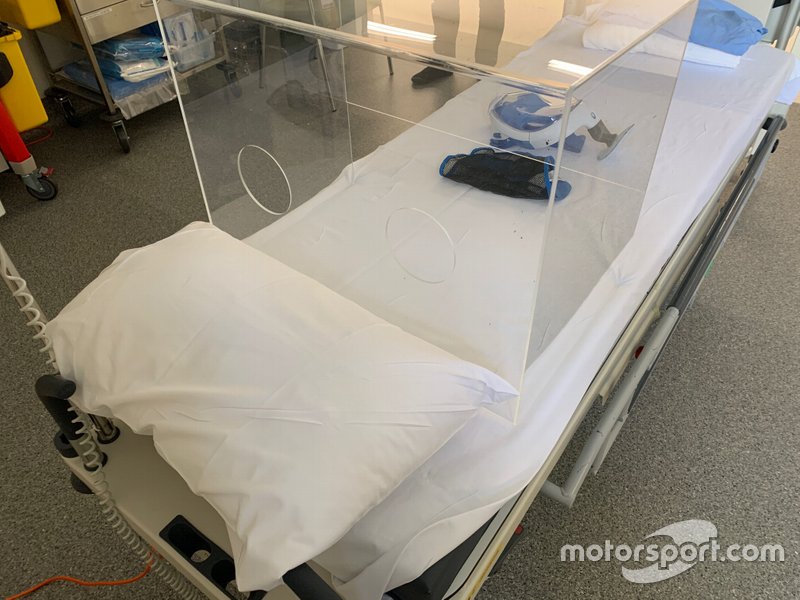 Matériel médical fabriqué par Erebus Motorsport