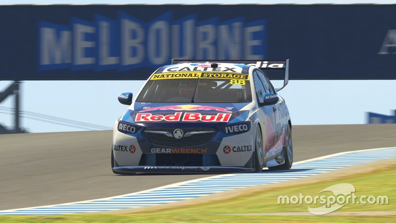 Rendu numérique du Triple Eight Holden Commodore de Jamie Whincup