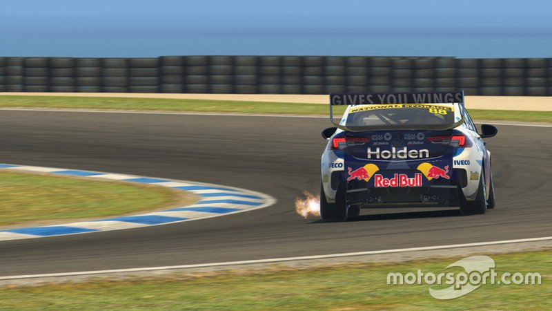 Rendu numérique du Triple Eight Holden Commodore de Jamie Whincup