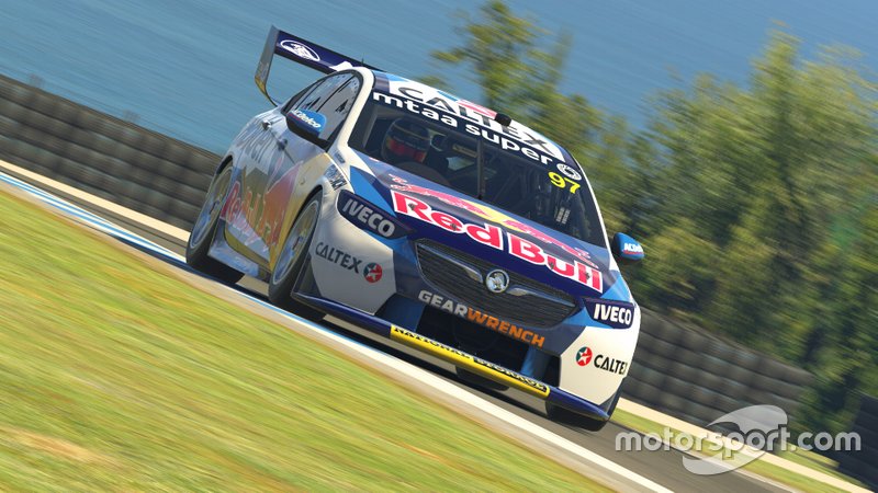 Rendu numérique du Commodore Triple Eight Holden de Shane van Gisbergen