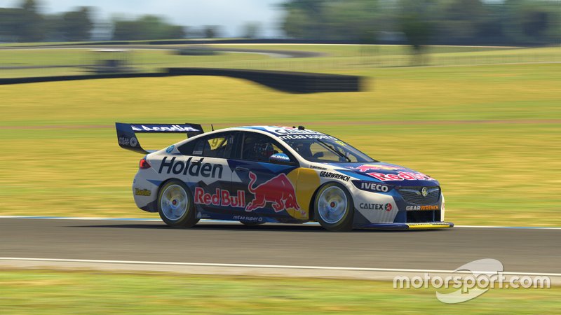 Rendu numérique du Commodore Triple Eight Holden de Shane van Gisbergen