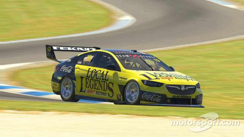 Rendu numérique de l'équipe d'Alex Davison Sydney Holden Commmodore