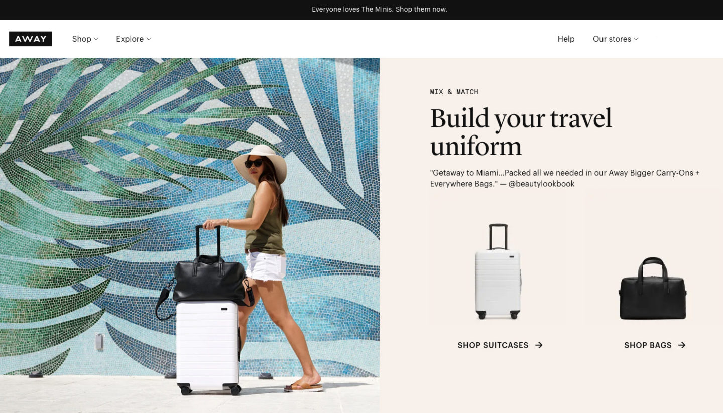 Fonction Web Away Beautylookbook