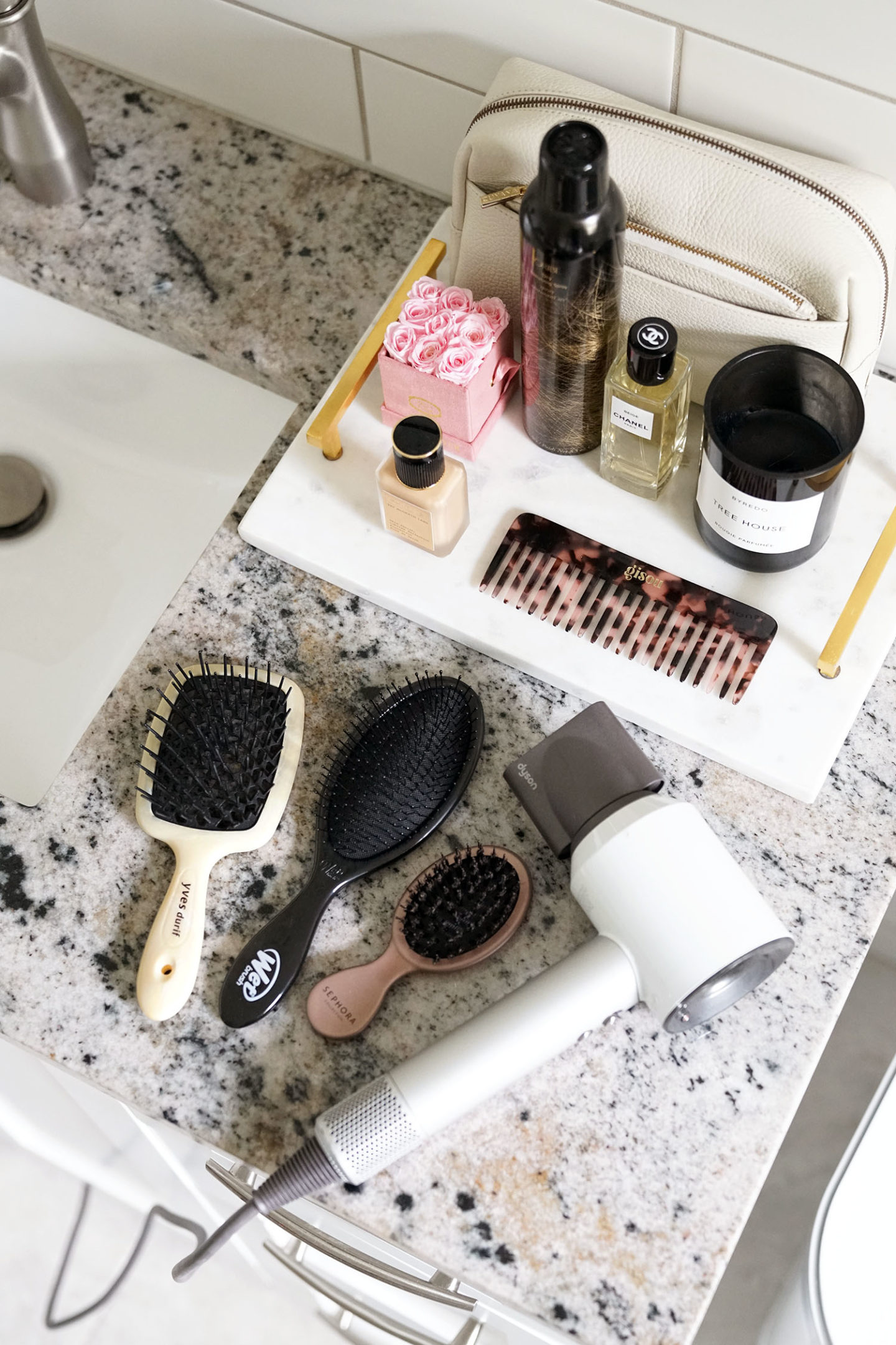 Outils et brosses à cheveux préférés