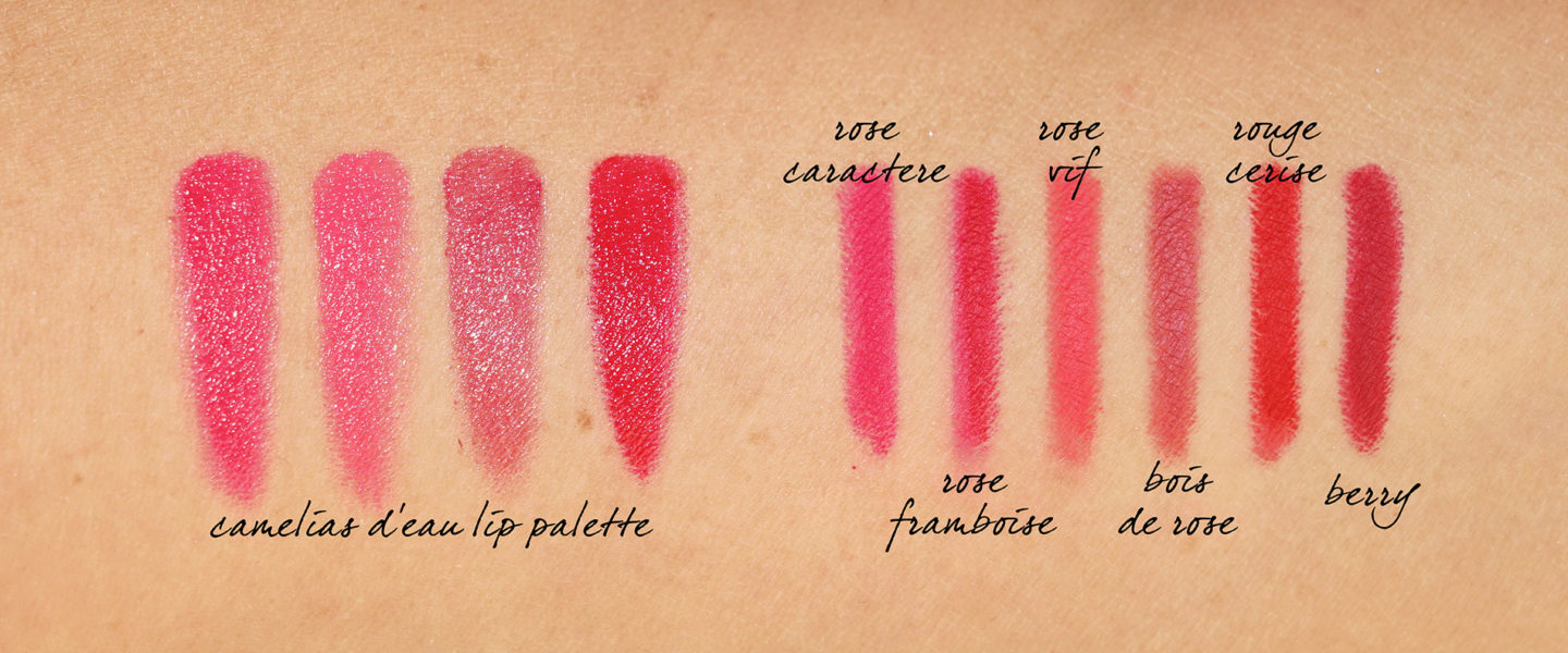 Nuancier Chanel La Fleur Et L'eau Camelias D'Eau Lip Palette