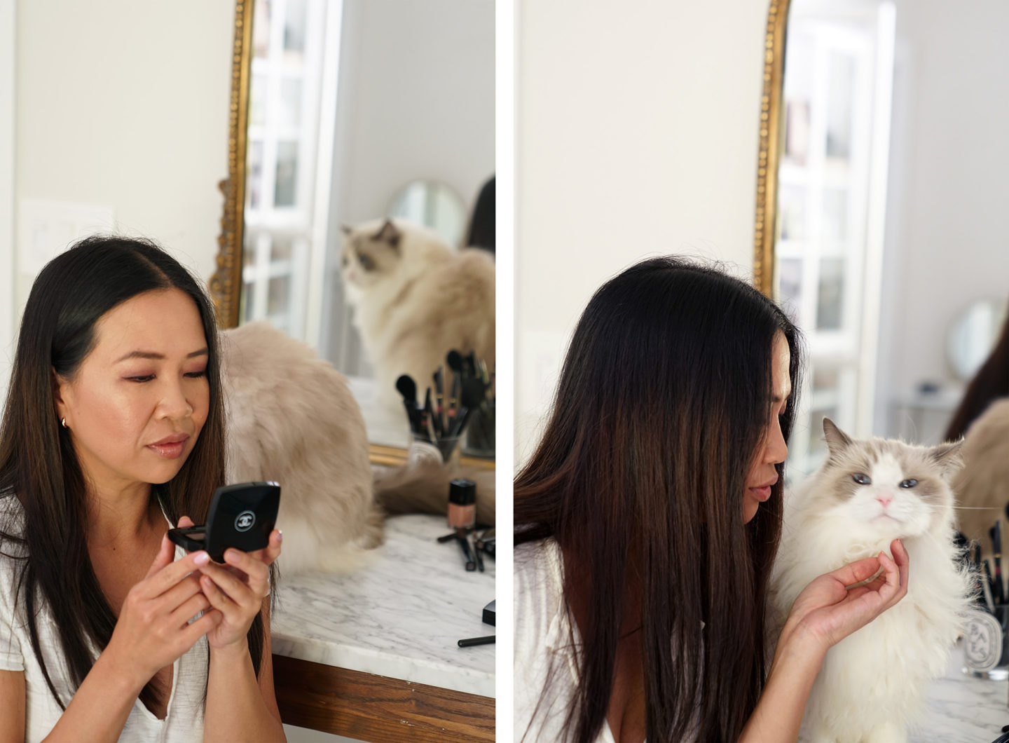 Maquillage pour les yeux Chanel + Kitty