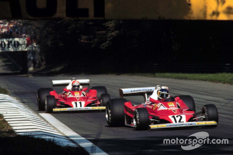 Carlos Reutemann à la tête de Niki Lauda