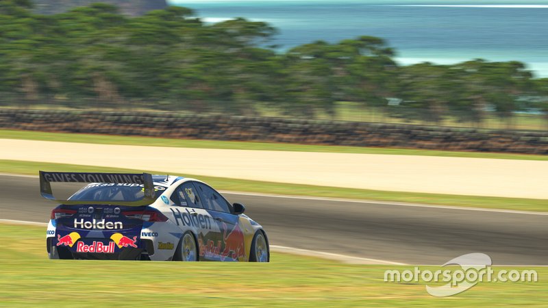 Rendu numérique du Commodore Triple Eight Holden de Shane van Gisbergen