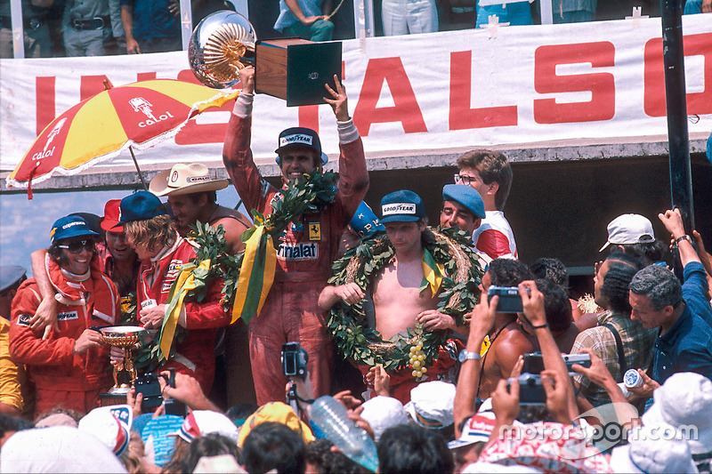 Vainqueur de la course Carlos Reutemann, Ferrari