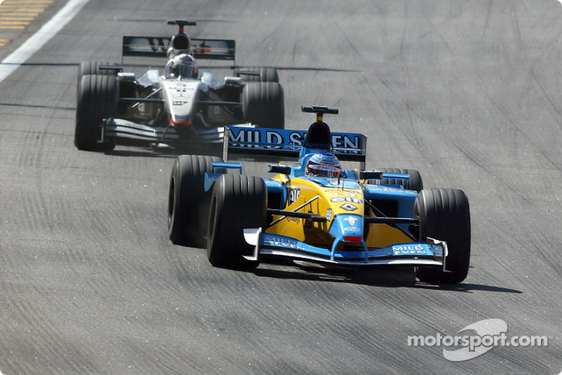 Jenson Button et David Coulthard