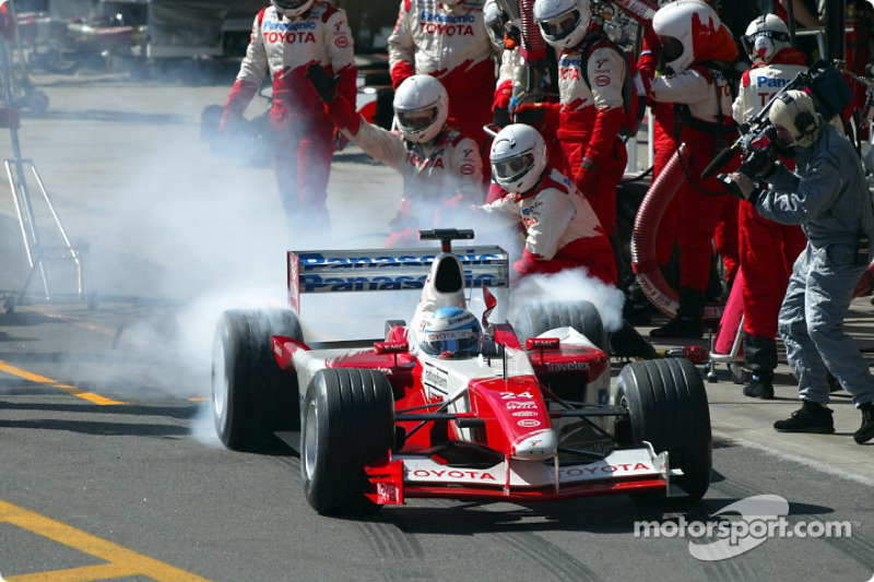 Pitstop pour Mika Salo