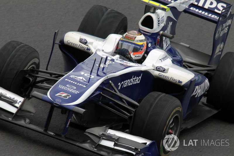 7: Nico Hulkenberg (Williams) 23 02 19, Brésil 2010 